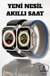 49mm Ekranlı, Kan Basıncı Ve Adımsayar Özellikli Bluetooth Akıllı Saat