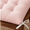 4’lü Kapitone Bağcıklı Sandalye Minderi · 40 × 40 × 3 cm · Pembe · 40 × 40 × 3 cm · 4 adet