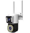 4MP Yoosee Çift Lens IP Kamera - WIFI Açık Otomatik İzleme, Su Geçirmez Kablosuz Güvenlik Ev Kamerası, Renkli Gece Görüş
