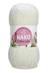 5 Adet Cotton Lüks Yelek Tunik Kazak Bluz Hırka İpi Yünü Süt Beyaz 97570