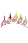 5 Adet Keratinli Besleyici Oje 14 ml SET3 mudanis