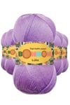 5 Adet Lüks Patik İpi Yünü Lila 98275 - bonbon mudanis
