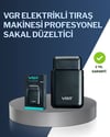 5 w Güçlü Usb Şarjlı Sakal Şekillendirici – İki Başlıklı, Su Geçirmez Tasarım