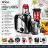 600W Katı Meyve ve Sebze Sıkacağı Blender Seti 1000 ml