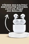 7 Kordonlu Akıllı Saat Ve 3.nesil Kulaklık Dokunmatik Ekran Sesli Görüşme Yapabilen