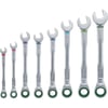 8 Parça 8-19 mm Kombine Anahtar Takımı (Plastik Standlı, Taşıma Aparatlı)