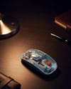 800 1600 Dpı Ayarlanabilir Mavi Kablosuz Mouse Pilli