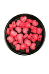 90 Adet 10 mm Polimer Kil Fimo Boncuk Takı Bileklik + 5 Metre Lastikli Misina Hediye - Kalp Love