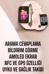 Akıllı Saat Kadınlara Uyku Ve Sağlık Takibi Yapabilen Bileklik Hediyeli