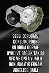 Akıllı Saat Sesli Görüşme Titreşimli Nabız Sensörlü Spor Modları