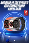 Akıllı Saat Ultra Android & İOS Uyumlu Arama Bildirim Özellikli