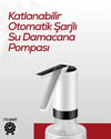 Akıllı Şarjlı Daana Pompası Tek Tuşla Su Dolum