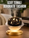 Aromaterapi Hava Nemlendirici Gece Lambası Uzay Model Satürn Oda Kokusu
