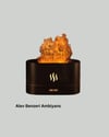 Aromatik Oda Kokusu Difüzörü Alev Tasarımlı Led Işıklı Nemlendirici