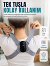Ayarlanabilir Askılı Akıllı Dik Duruş Destekleyici Dijital Göstergeli Dik Duruş Cihazı