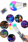 Ayarlanabilir Parlaklık Rgb Led Ampul Beyaz Lamba Ve Renkli Ampul