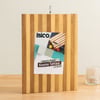 Bambu Kesme Tahtası 26x36x1.2 cm Metal Kulplu