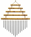 Bambu Metal Çubuklu Rüzgar Çanı No:1022