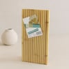Bambu Servis Sunum Tahtası 17x39x1.5 cm - Çift Taraflı Düz & Kanallı