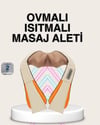 Bel Omuz Boyun Masaj Aleti Ovmalı Isıtmalı Kas Yorgunluğu Giderici