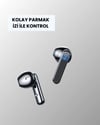 Bluetooth 5.4 Kablosuz Kulaklık – Gürültü Engelleme ve Dokunmatik Kontrol