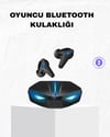 Bluetooth Kulaklık Tam Kablosuz Stereo Led Işıklı