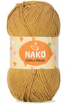 Calico Bebe Pamuklu Bebek Ve Battaniye Örgü Ipi 13286 Hardal