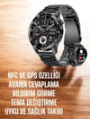 Çift Kordonlu Yüksek Çözünürlüklü Akıllı Saat Uyku İzleyici & Spor Modları