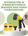 Çok Fonksiyonlu Bahçe Sulama Tabancası Ergonomik Basınçlı Sprey