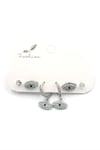 Çoklu Göz Küpe - Gümüş