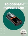 Dijital Ekranlı 20.000 Mah Powerbank | 22.5w Hızlı Şarj + Çoklu Bağlantı Seçeneği Yeni Nesil