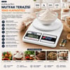 Dijital Mutfak Tartısı 10kg 1g Pilli