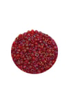 Dökme Cam Kum Boncuk (11/0) 2 mm - 60 Gram -  Morlu Kırmızı - BNC063