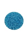 Dökme Cam Kum Boncuk (11/0) 2 mm - 60 Gram -  Şeffaf Koyu Camgöbeği - BNC061