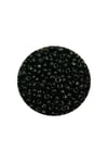 Dökme Cam Kum Boncuk (11/0) 2 mm - 60 Gram -  Siyah - BNC045