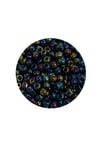 Dökme Cam Kum Boncuk (8/0) 3 mm - 20 Gram - Lacivert Yeşil - BNC169