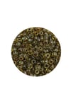 Dökme Cam Kum Boncuk (8/0) 3 mm - 20 Gram - Yeşil Siyah - BNC182