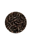 Dökme Cam Kum Boncuk (8/0) 3 mm - 20 Gram - Şefaff Alacalı Kahve - BNC172