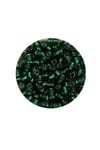 Dökme Cam Kum Boncuk (8/0) 3 mm - 20 Gram - Koyu Yeşil - BNC146