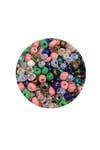 Dökme Cam Kum Boncuk (8/0) 3 mm - 20 Gram - Çok Renkli - BNC158