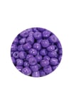 Dökme Cam Kum Boncuk Büyük Boy (6/0) 4 mm - 60 Gram - Mor - BNC116