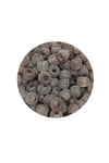 Dökme Cam Kum Boncuk Büyük Boy (6/0) 4 mm - 60 Gram - Şeffaf Gri - BNC141