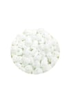 Dökme Cam Kum Boncuk Büyük Boy (6/0) 4 mm - 60 Gram - Kar Beyaz - BNC109