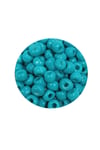 Dökme Cam Kum Boncuk Büyük Boy (6/0) 4 mm - 20 Gram - Camgöbeği Yeşili - BNC082