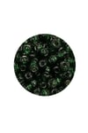 Dökme Cam Kum Boncuk Büyük Boy (6/0) 4 mm - 20 Gram - Şeffaf Koyu Yeşil - BNC100