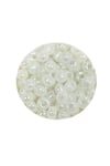 Dökme Cam Kum Boncuk Büyük Boy (6/0) 4 mm - 20 Gram - İnci Beyaz - BNC081