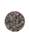 Dökme Cam Kum Boncuk Büyük Boy (6/0) 4 mm - 20 Gram - Şeffaf Gri - BNC105