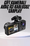 DVR Araç İçi Kamera Hareket Algılayabilen 1080P CarPlay Video Kaydedici