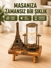 Ev, Ofis Ve Kafeler İçin Retro Ahşap Kum Saati Dekorasyonu