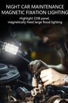 F.b.ı V15 Edc El Feneri 1200lm Anahtarlık Işık Tip-c Şarj Edilebilir Taşınabilir Mini Torch Mıknatıs Klips Ile Kamp Cep Fener